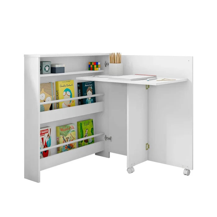 Bureau pliable multifonction