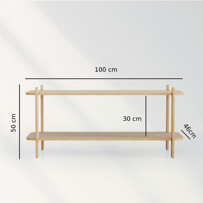 Étagère Polyvalente 2 ou 3 Niveaux – Simplicité et Style