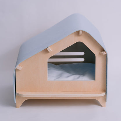 Rawry Pet Houses Delicate Blue / Medium Luxe Cabin / Rawry Pet Houses Delicate Blue / XL Luxe Cabin